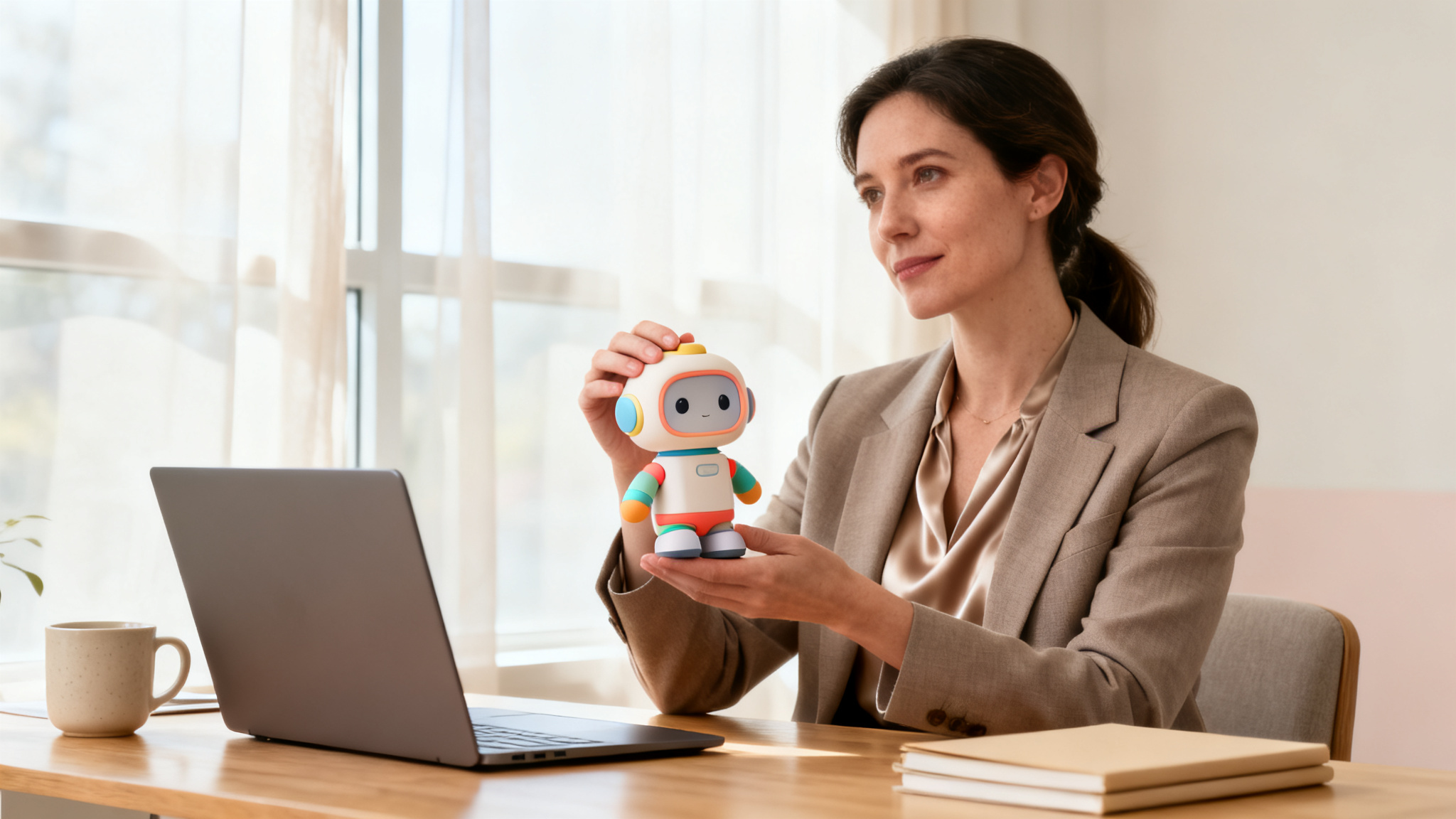 Illustration depicting Canadian regulatory compliance for early childhood educators considering AI tools.