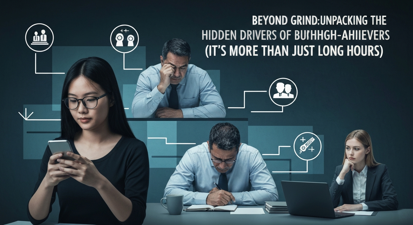 Featured image for 'Beyond the Grind: Unpacking Hidden Drivers of Burnout for High-Achievers'.