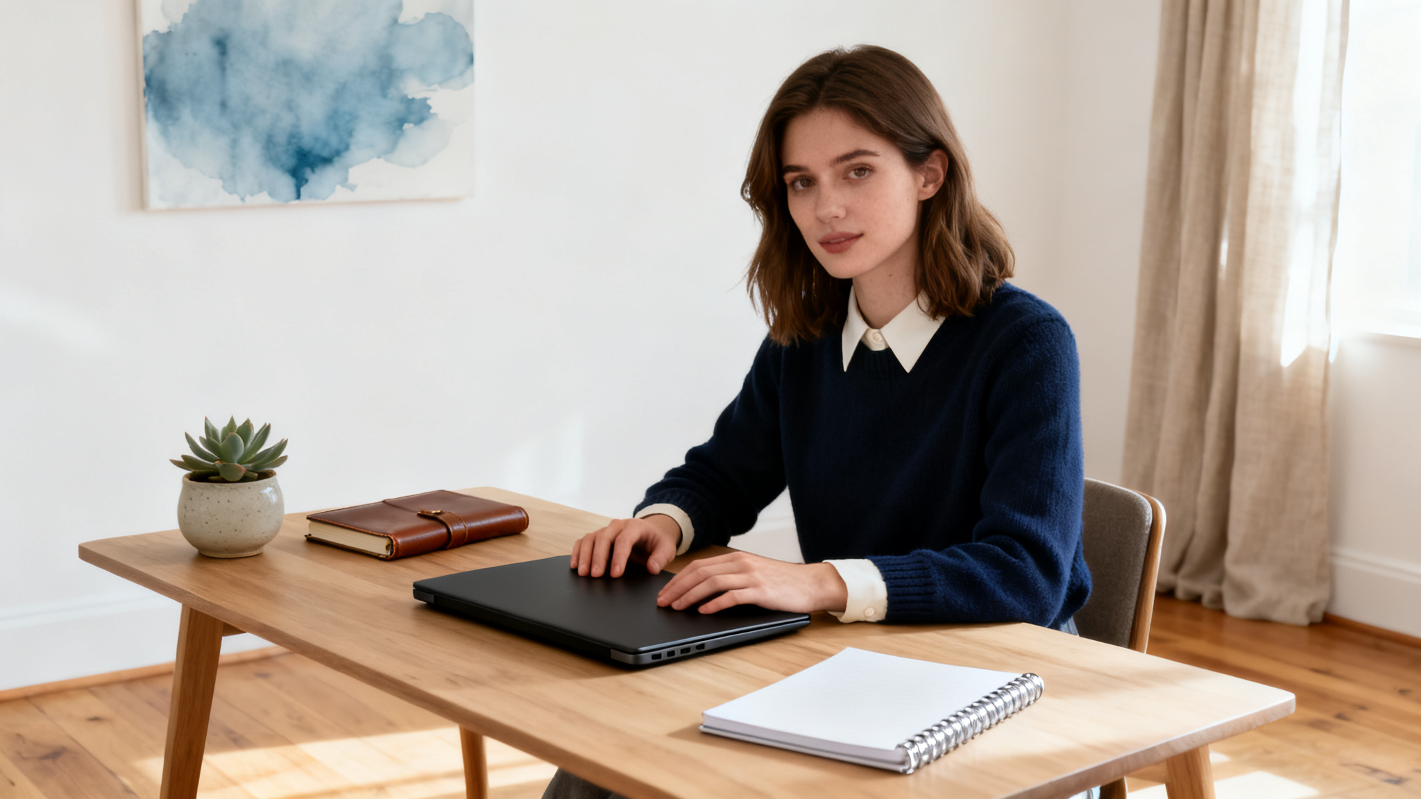 Illustration of a person using a tablet, representing <a href=