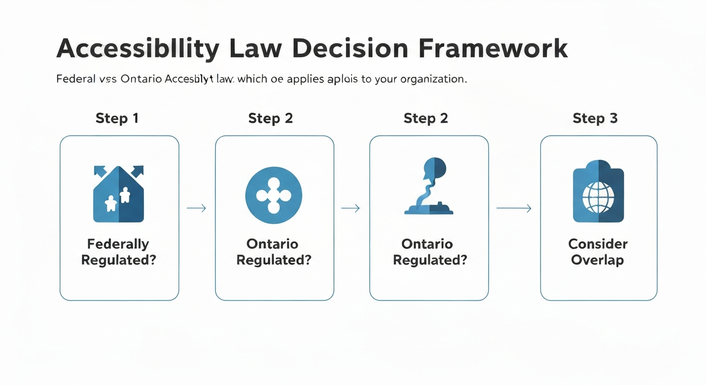 Infographic: Accessibility Law Decision Framework