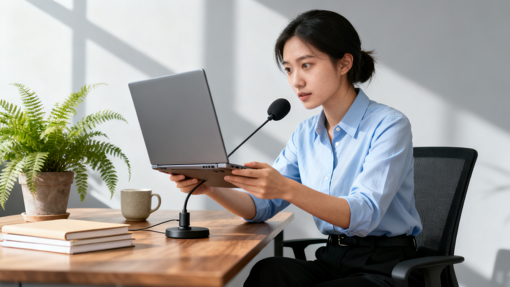 Illustration of people collaborating to address speech recognition accuracy gaps for accented speech.